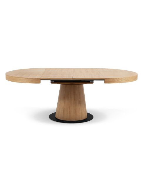 Table Extensible Laica chêne naturel/chêne - 120/220x120x76 cm